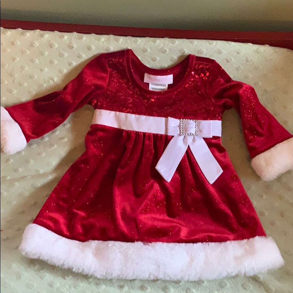 BABY SANTA DRESS